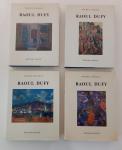 Laffaille, Maurice - Raoul Dufy, Catalogue raisonné de l'oeuvre peint. Volume I, II, III & IV.